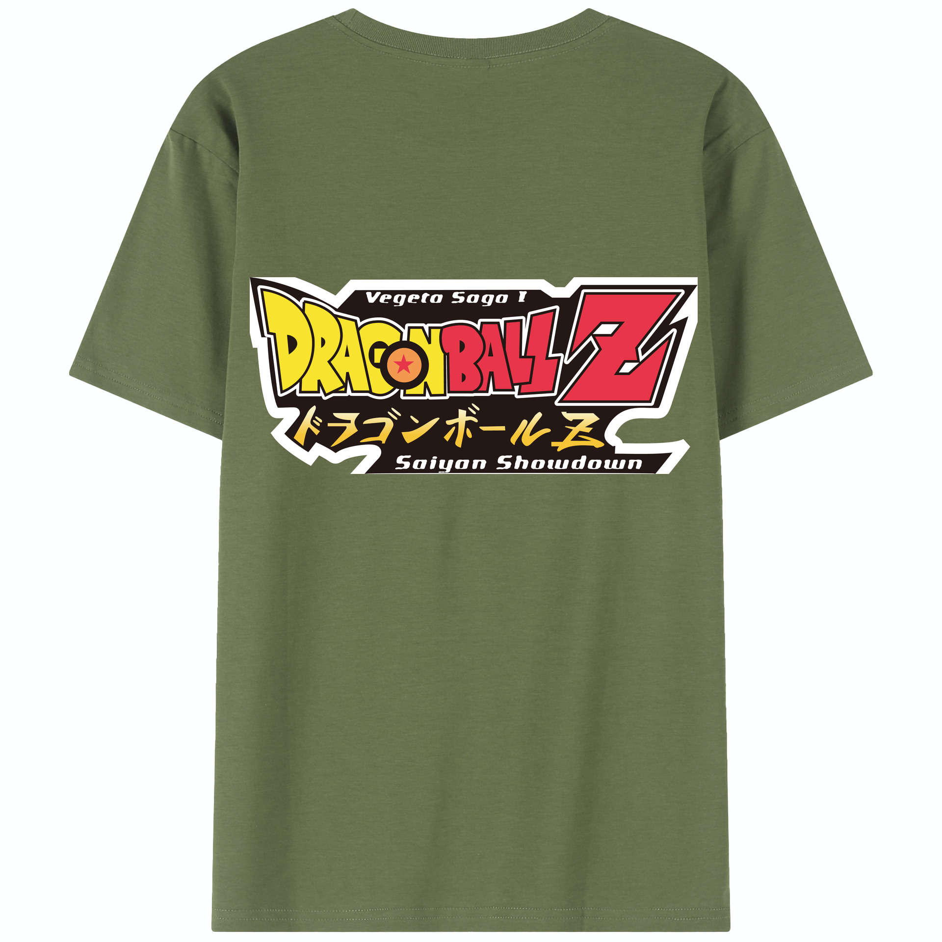（画像用） ドラゴンボール DRAGON BALL 綿100％半袖Tシャツ（背面プリント）